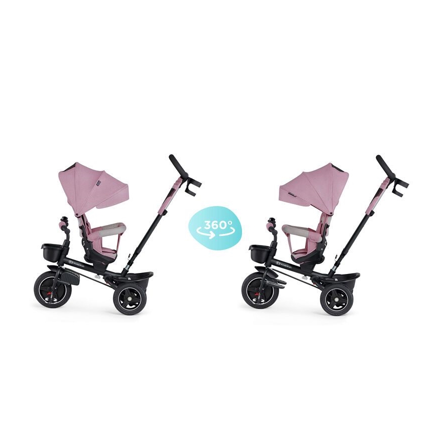 KINDERKRAFT - Lasten kolmipyörä 5in1 SPINSTEP pinkki