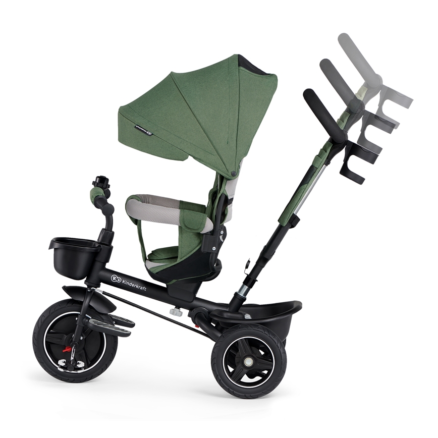 KINDERKRAFT SELECT - Lasten kolmipyörä SPINSTEP Premium vihreä