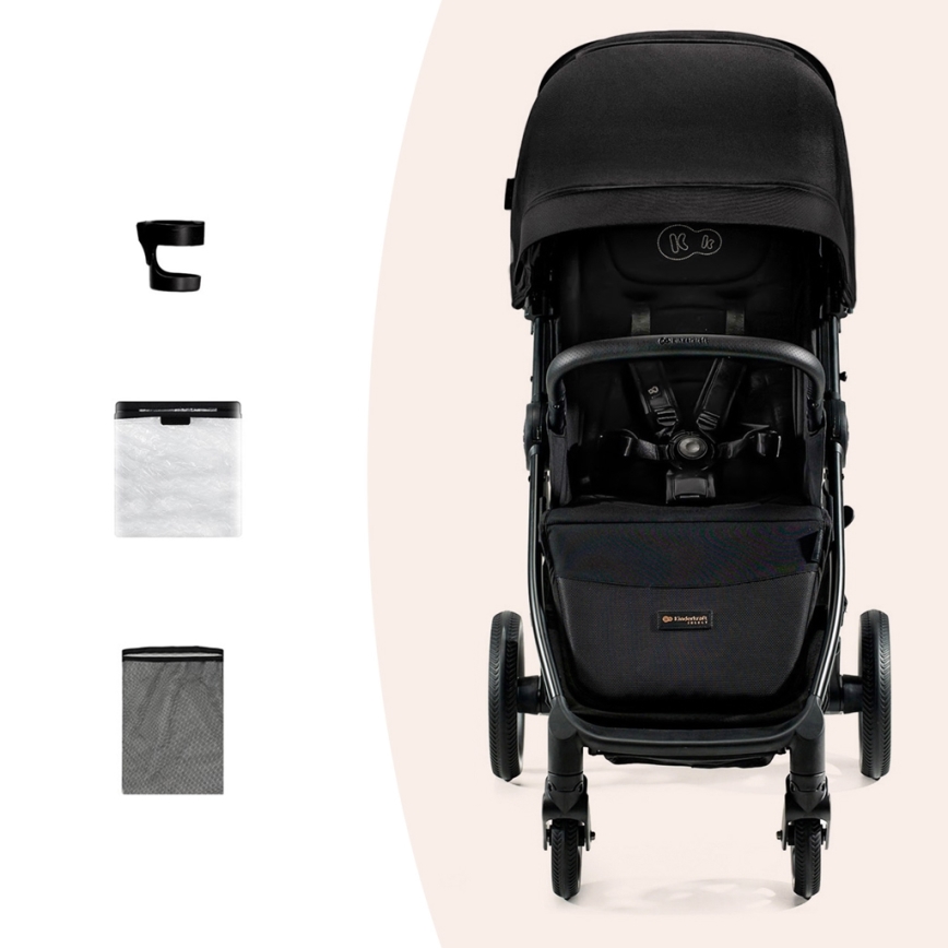KINDERKRAFT SELECT - Lastenrattaat MITZY Ink musta