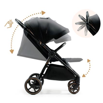 KINDERKRAFT SELECT - Lastenrattaat MITZY Ink musta