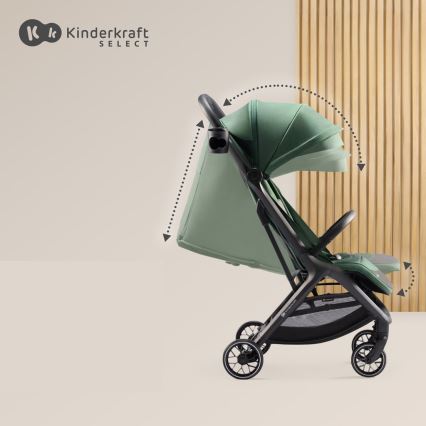 KINDERKRAFT SELECT - Lastenrattaat NUBI 2 vihreä