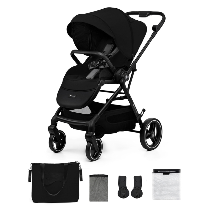 KINDERKRAFT SELECT - Lastenrattaat YOXI Pure musta