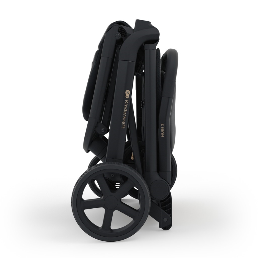 KINDERKRAFT SELECT - NUBI 3 sporttirattaat, keskiyönmusta