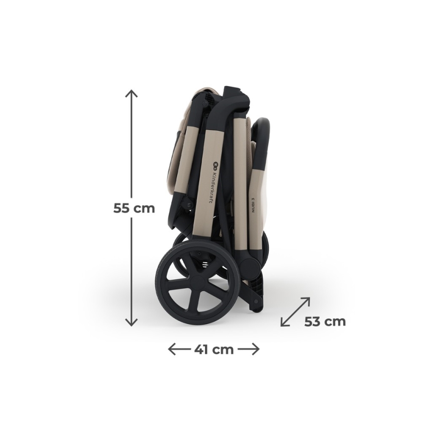 KINDERKRAFT SELECT - urheilurattaat NUBI 3 hiekanbeige