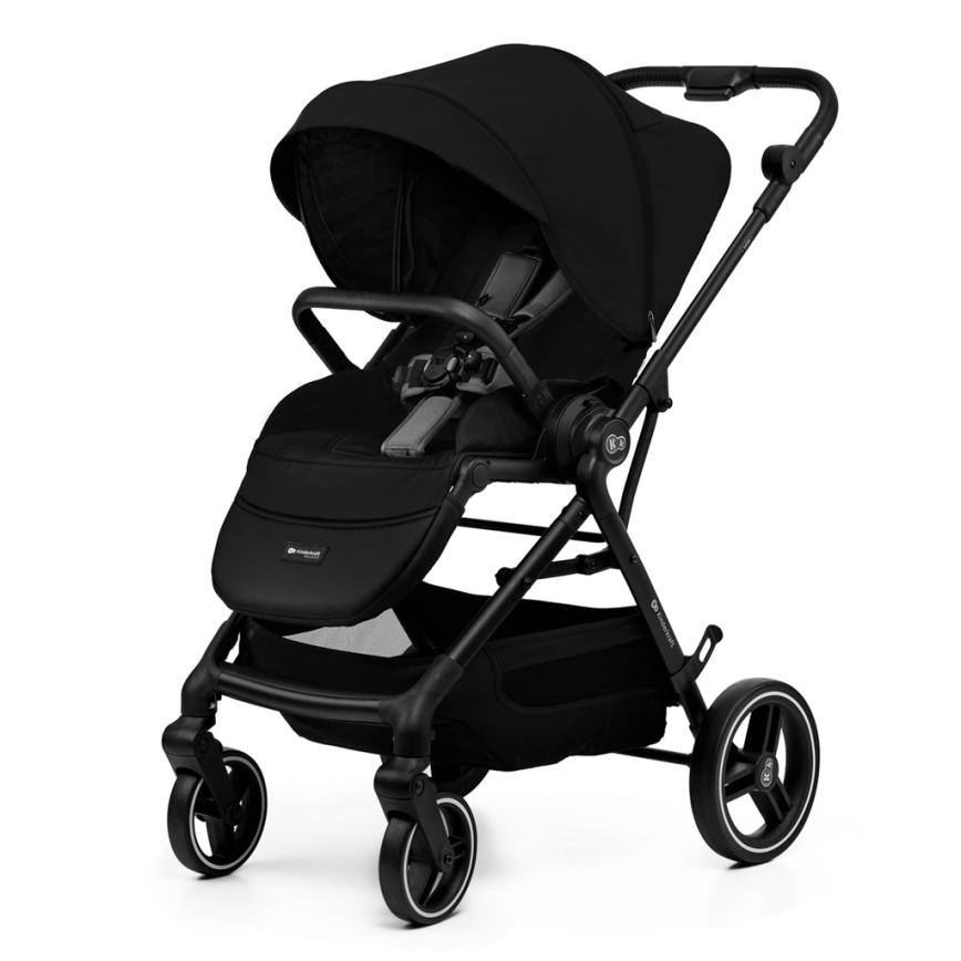 KINDERKRAFT SELECT - Yhdistelmärattaat 2in1 YOXI Pure musta