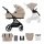 KINDERKRAFT SELECT - Yhdistelmärattaat 2in1 YOXI Sand beige