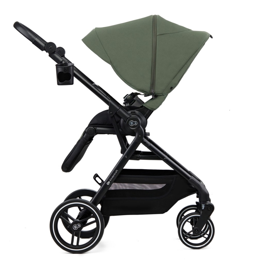 KINDERKRAFT SELECT - Urheilullinen 2-in-1 lastenvaunu YOXI Mystic green