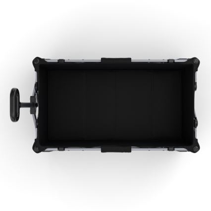 KINDERKRAFT - Taitettava kuljetuskärry WAGON ROLLSTER, musta