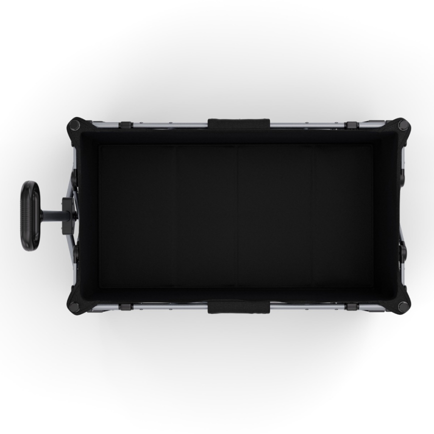 KINDERKRAFT - Taitettava kuljetuskärry WAGON ROLLSTER, musta