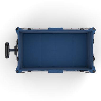 KINDERKRAFT - Taitettava kuljetuskärry WAGON ROLLSTER sininen