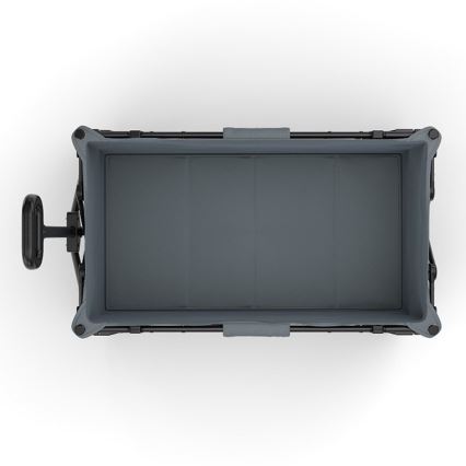 KINDERKRAFT - Taitettava kuljetusvaunu WAGON ROLLSTER harmaa