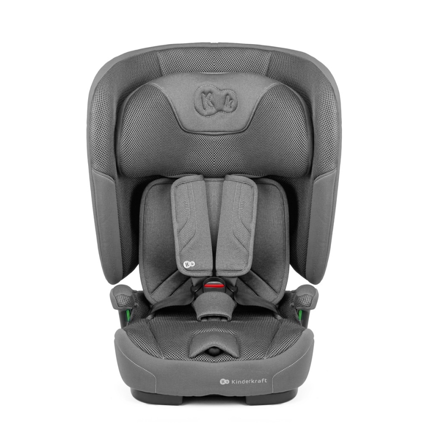 KINDERKRAFT - Turvaistuin FIX2GO i-Size 76-150 cm harmaa