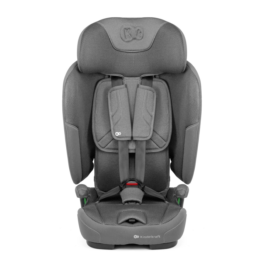KINDERKRAFT - Turvaistuin FIX2GO i-Size 76-150 cm harmaa