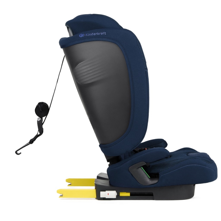 KINDERKRAFT - Turvaistuin FIX2GO i-Size 76-150 cm sininen