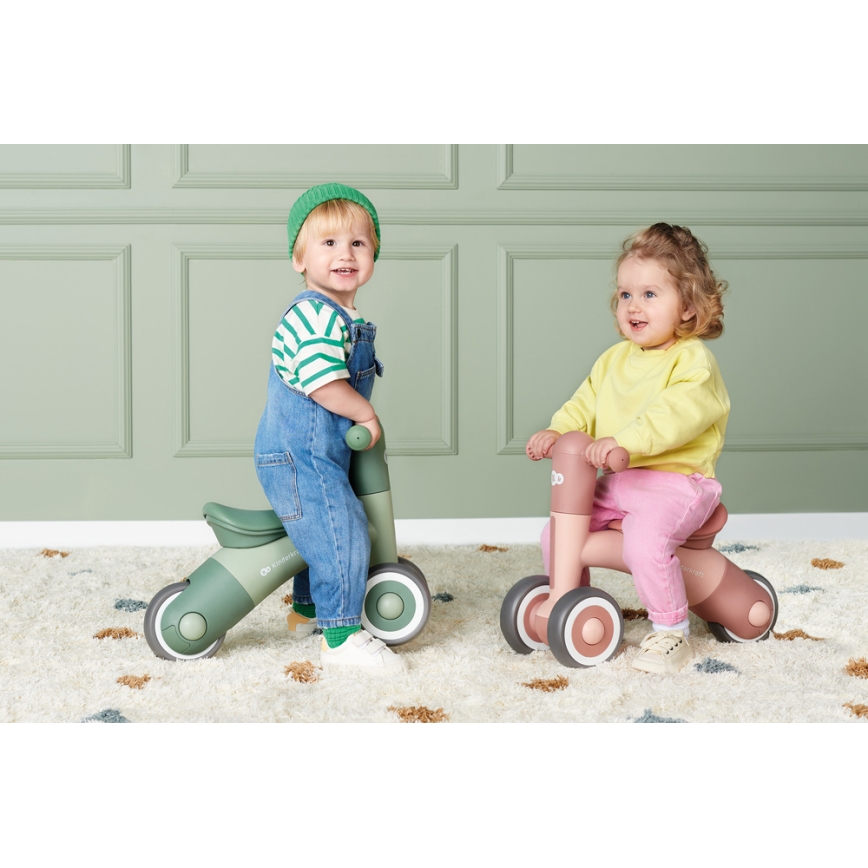 KINDERKRAFT - Työntöpyörä MINIBI Premium vihreä