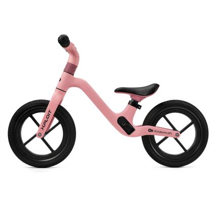 KINDERKRAFT - Työntöpyörä XPLOIT Bubblegum vaaleanpunainen