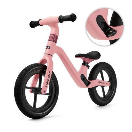 KINDERKRAFT - Työntöpyörä XPLOIT Bubblegum vaaleanpunainen
