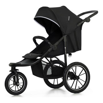 KINDERKRAFT - Urheilullinen lastenrattaat HELSI2 musta