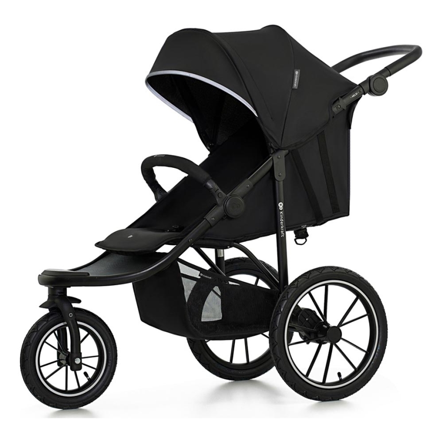 KINDERKRAFT - Urheilullinen lastenrattaat HELSI2 musta