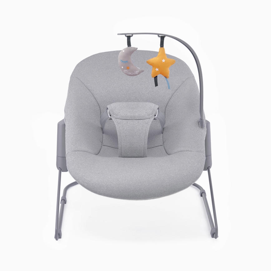 KINDERKRAFT - Vauvan lepotuoli CALMEE harmaa