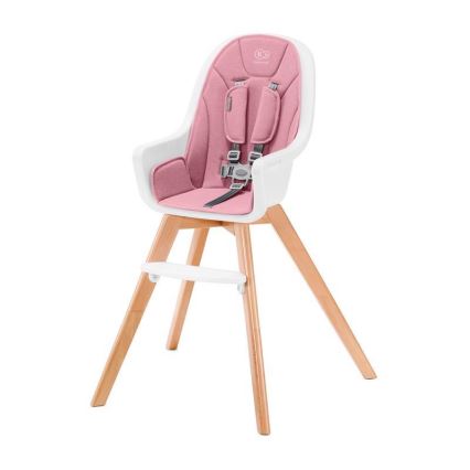 KINDERKRAFT - Vauvan ruokapöydän tuoli 2in1 TIXI pinkki
