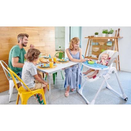 KINDERKRAFT - Vauvan syöttötuoli YUMMY harmaa