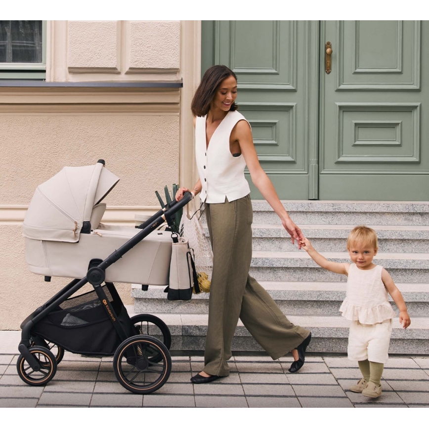 KINDERKRAFT - Yhdistelmärattaat 2in1 NEA 2 beige