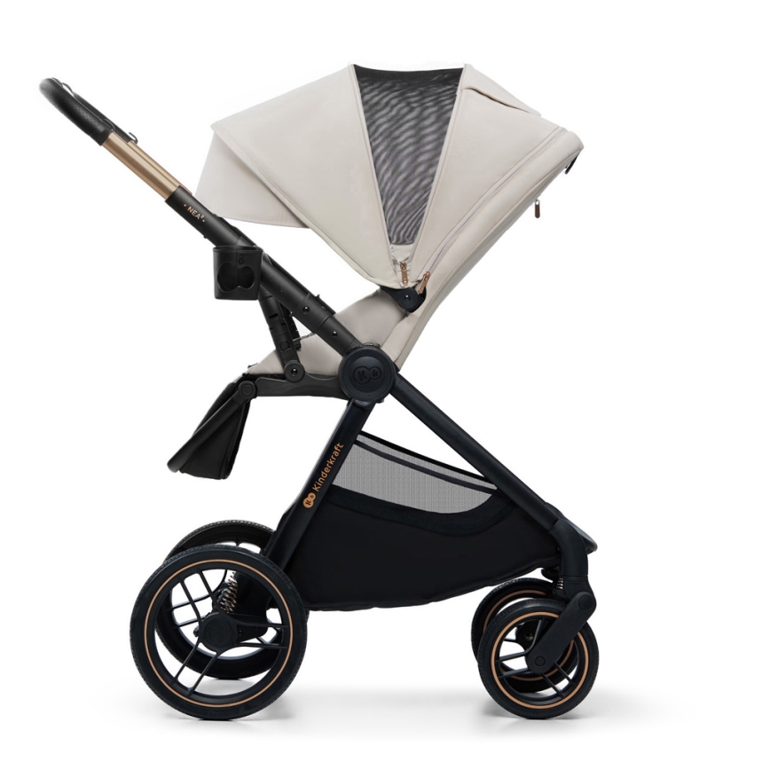 KINDERKRAFT - Yhdistelmärattaat 2in1 NEA 2 beige