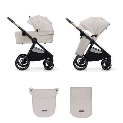 KINDERKRAFT - Yhdistelmärattaat 2in1 NEA 2 beige