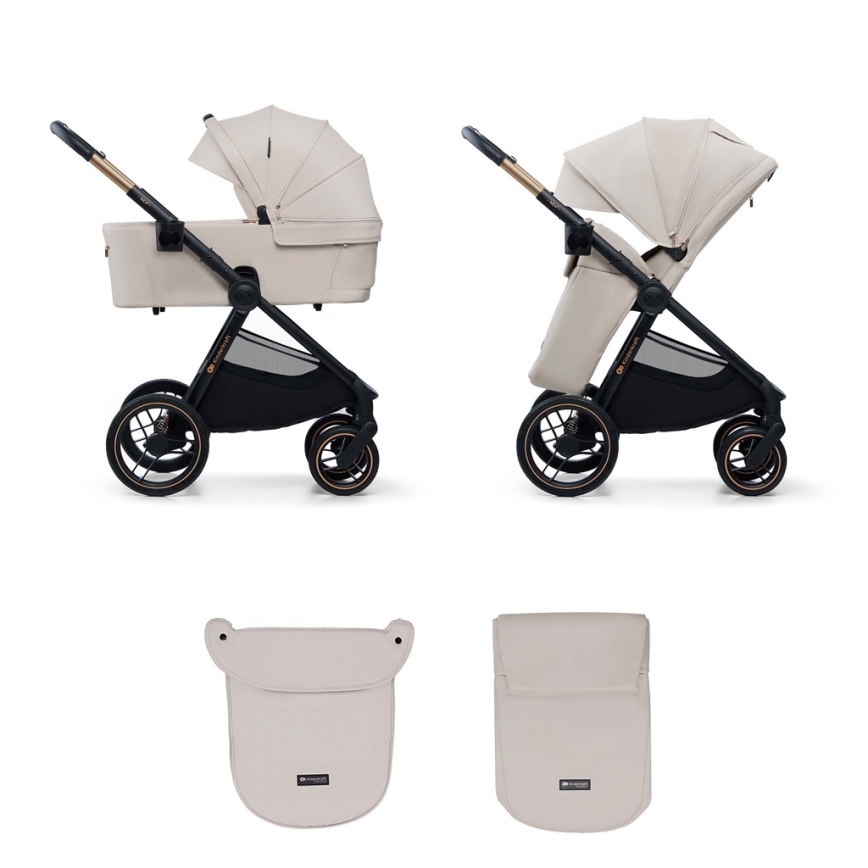 KINDERKRAFT - Yhdistelmärattaat 2in1 NEA 2 beige