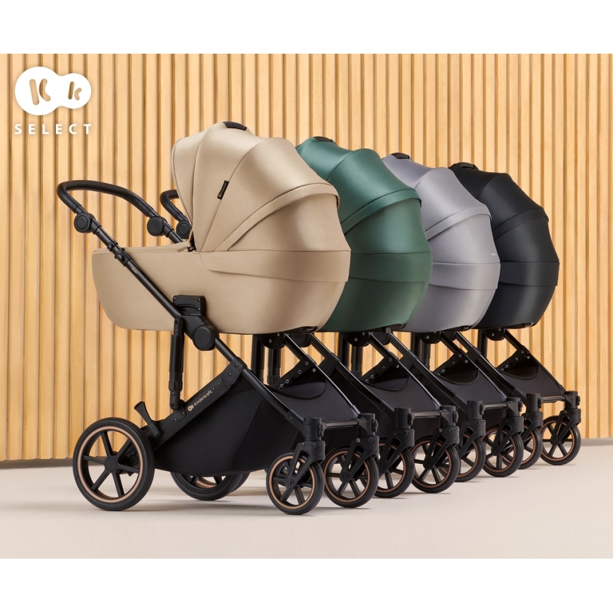 KINDERKRAFT - Yhdistelmärattaat 2in1 PRIME 2 beige