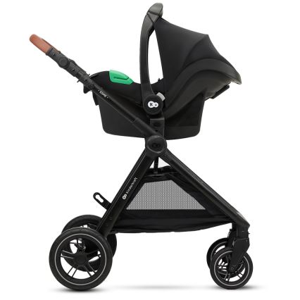 KINDERKRAFT - Yhdistelmärattaat 3in1 ESME Sand beige + turvaistuin MINK PRO