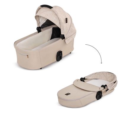 KINDERKRAFT - Yhdistelmävaunut 2-in-1 NEA 2 Dune Whisper Bizuu