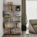 Kirjahylly ELIF 156x90 cm ruskea