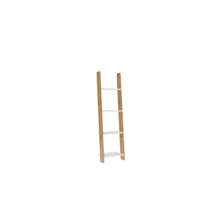 Kirjahylly FAYKO 170x49 cm beige/valkoinen