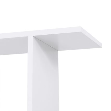 Kirjahylly LIVARO, valkoinen