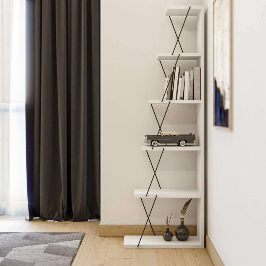 Kirjahylly TOR, valkoinen