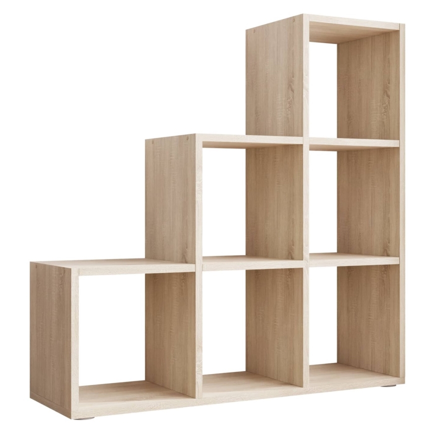 Kirjahylly TRIO 108x105 cm ruskea