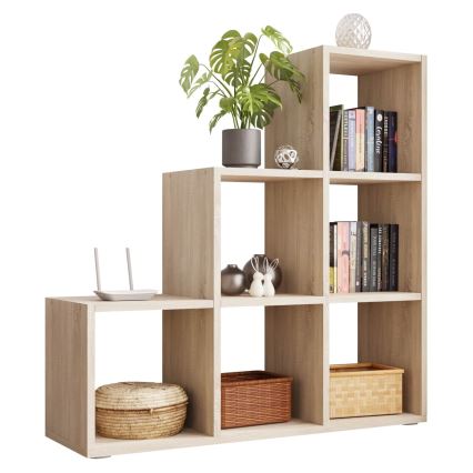 Kirjahylly TRIO 108x105 cm ruskea