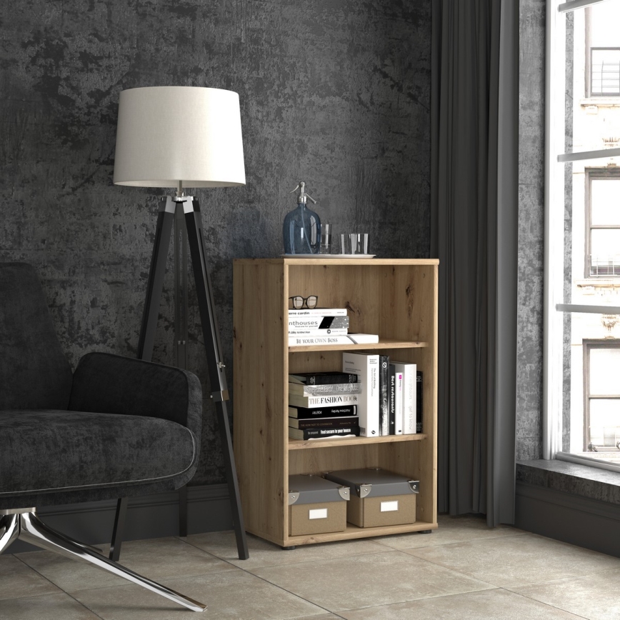 Kirjahylly URAN artisan-tammi