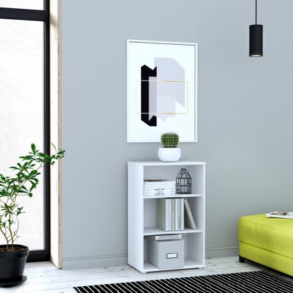 Kirjahylly URAN valkoinen