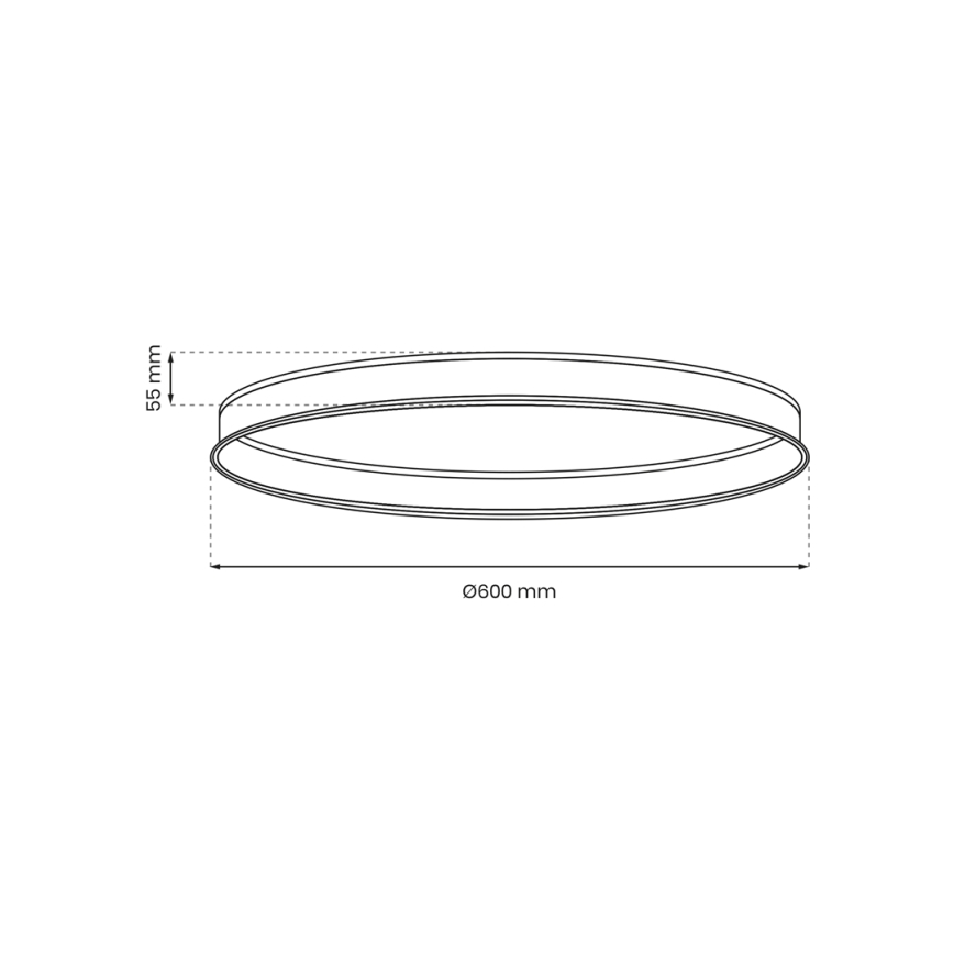 Kiskojärjestelmä MAGNETIC TRACK d. 60 cm musta
