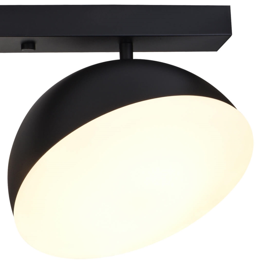 LED-kohdevalo 3xLED/20W/230V musta