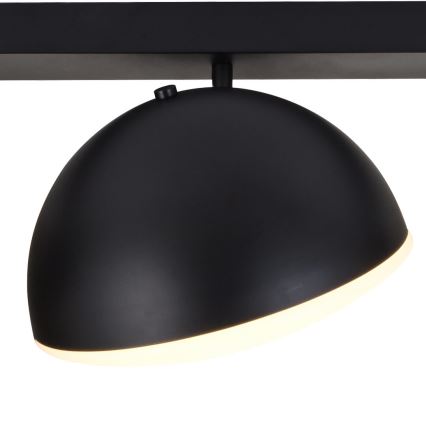 LED-kohdevalo 3xLED/20W/230V musta