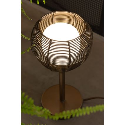 Pöytävalaisin NEST 1xE14/7W/230V kupari