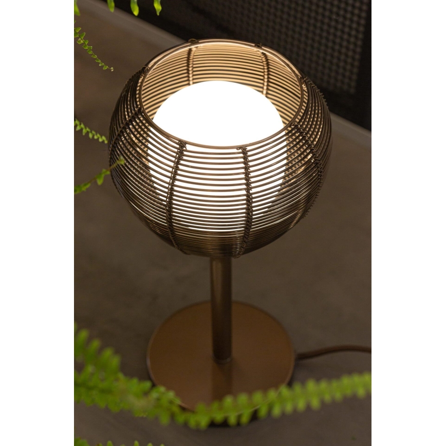 Pöytävalaisin NEST 1xE14/7W/230V kupari