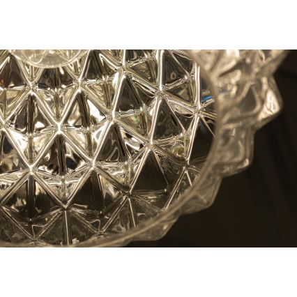 Kattokruunu johdossa DIAMOND 1xE27/11W/230V kultainen