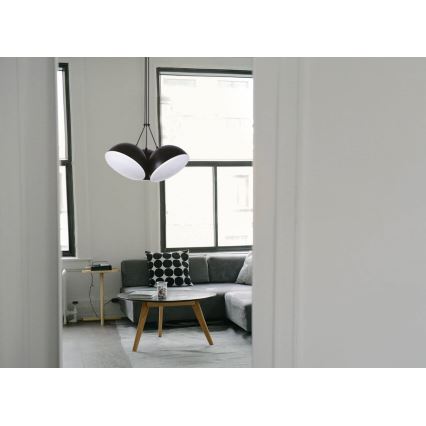 LED-kattokruunu johdossa CROWD 3xLED/20W/230V musta
