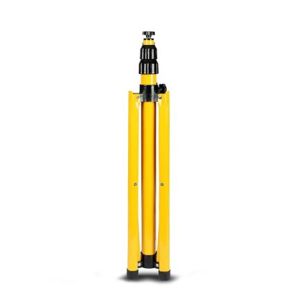 Kohdevalaisimen jalusta 180 cm keltainen