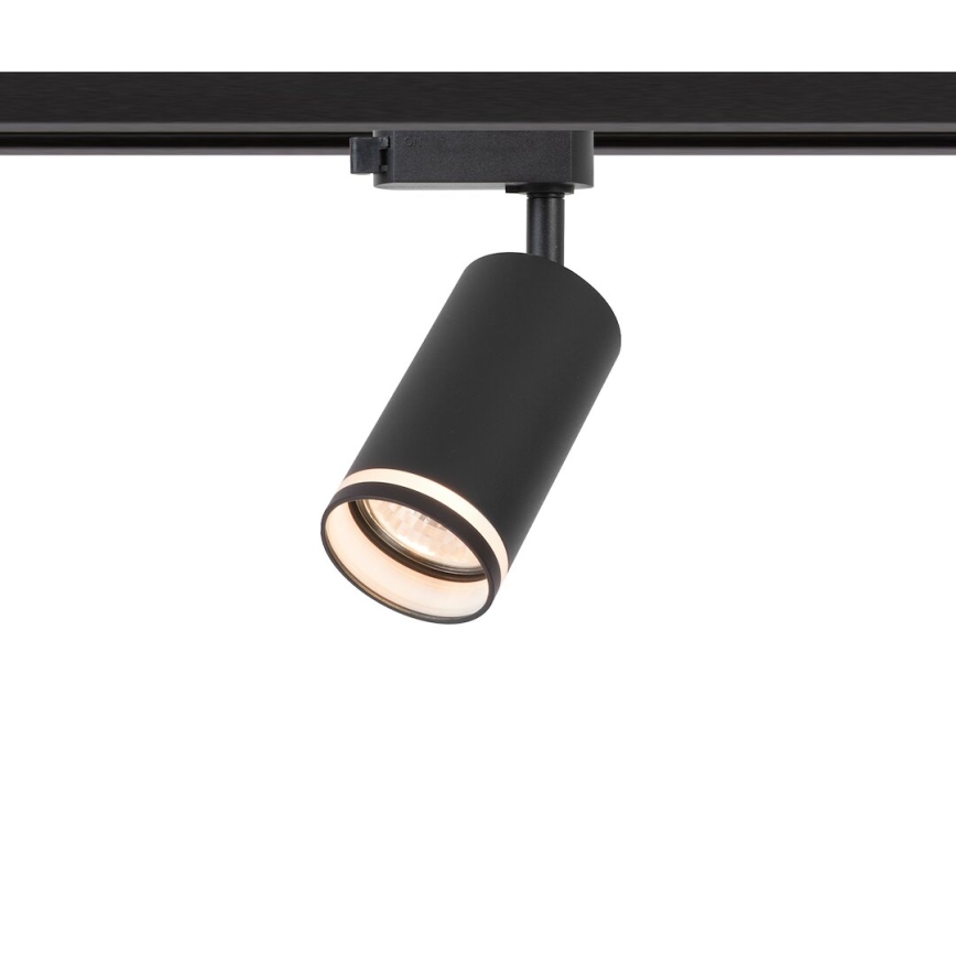 Kohdevalaisin 1-vaiheiseen kiskojärjestelmään PIPE 1xGU10/10W/230V musta